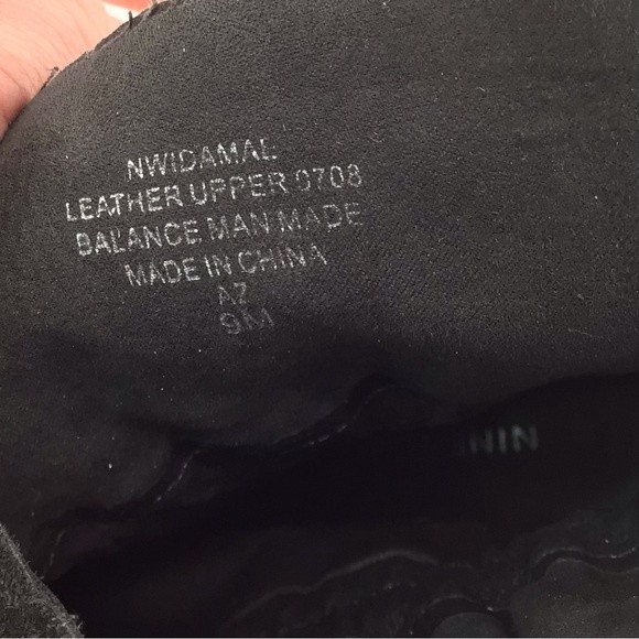 Nine West Grey Leather Upper High Heel Slouch Pull On Ankle Boots Size 9M - Picture 3 of 11